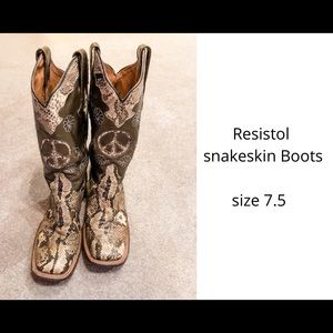 Resistol Cowboy Boots